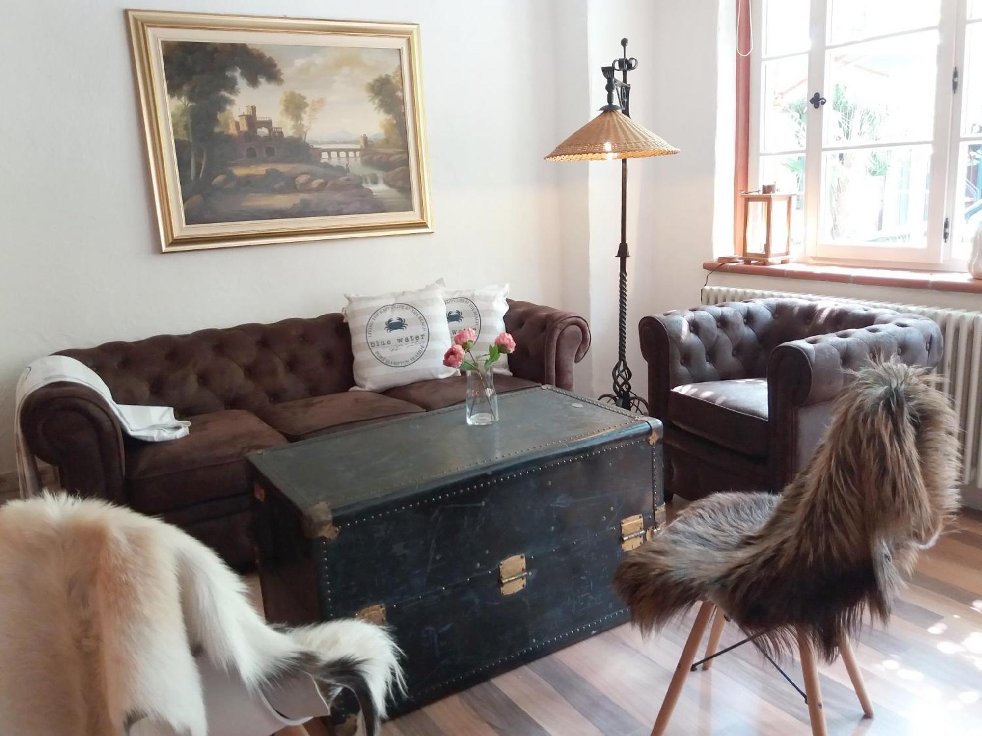 Historischer Adelshof Am Marktplatz, Atelier 70 M² Вайнхайм Екстериор снимка