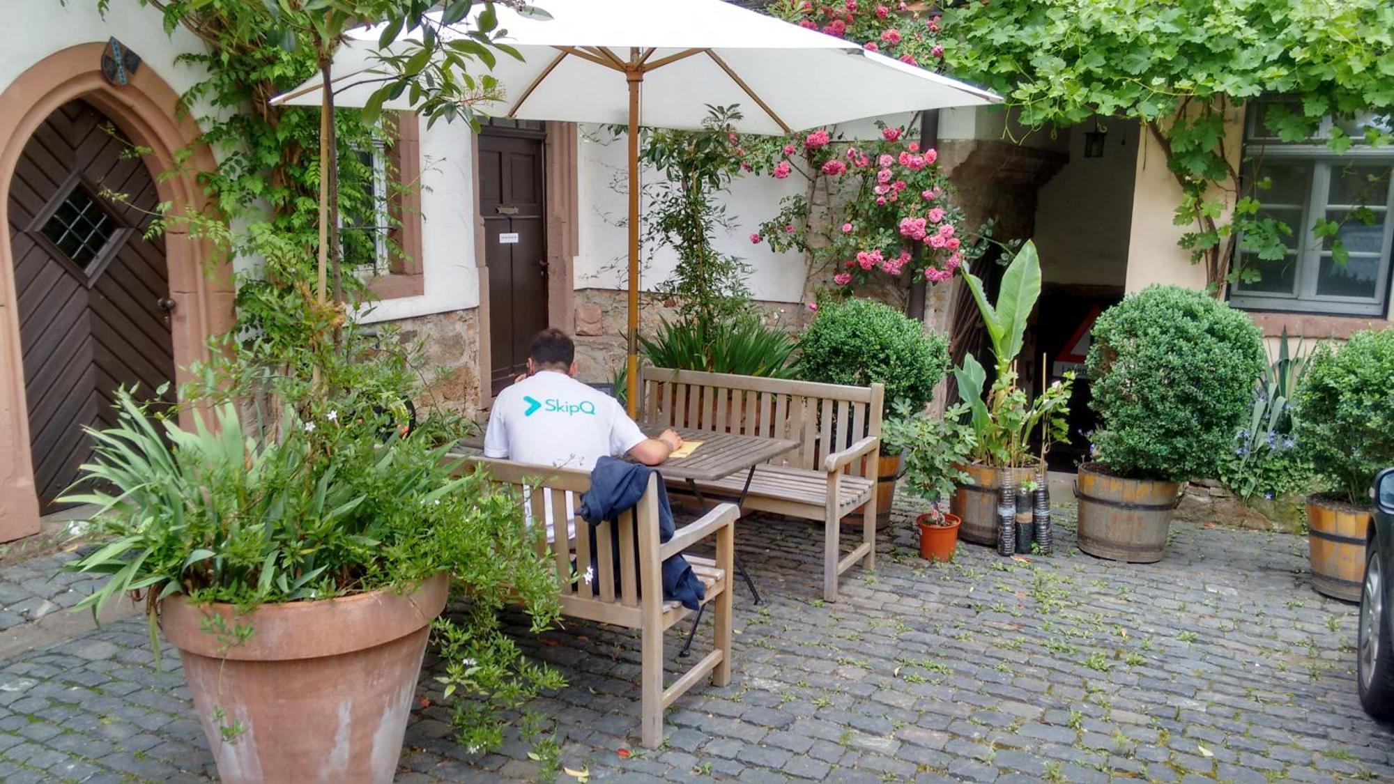 Historischer Adelshof Am Marktplatz, Atelier 70 M² Вайнхайм Екстериор снимка